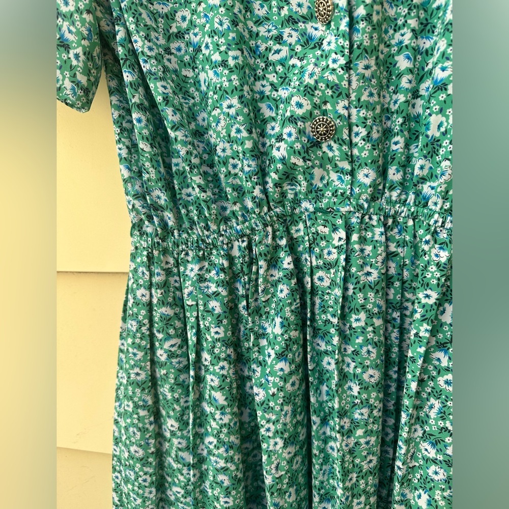 Vintage Floral Dress​ - Picture 3 of 6